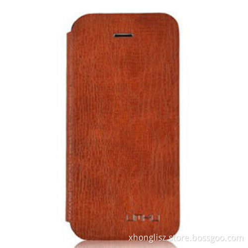 High grade, genuine leather phone cases for iPhone 5 series
